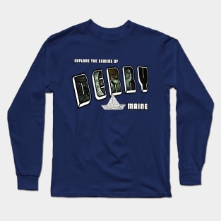 Explore the Sewers of Derry, Maine Long Sleeve T-Shirt